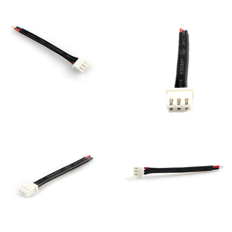 Xüsusi JST XH2.54mm 3Pin Gökkuşağı Kabeli W/PVC Kılıflı Terminal Tel Elektrik Kabeli