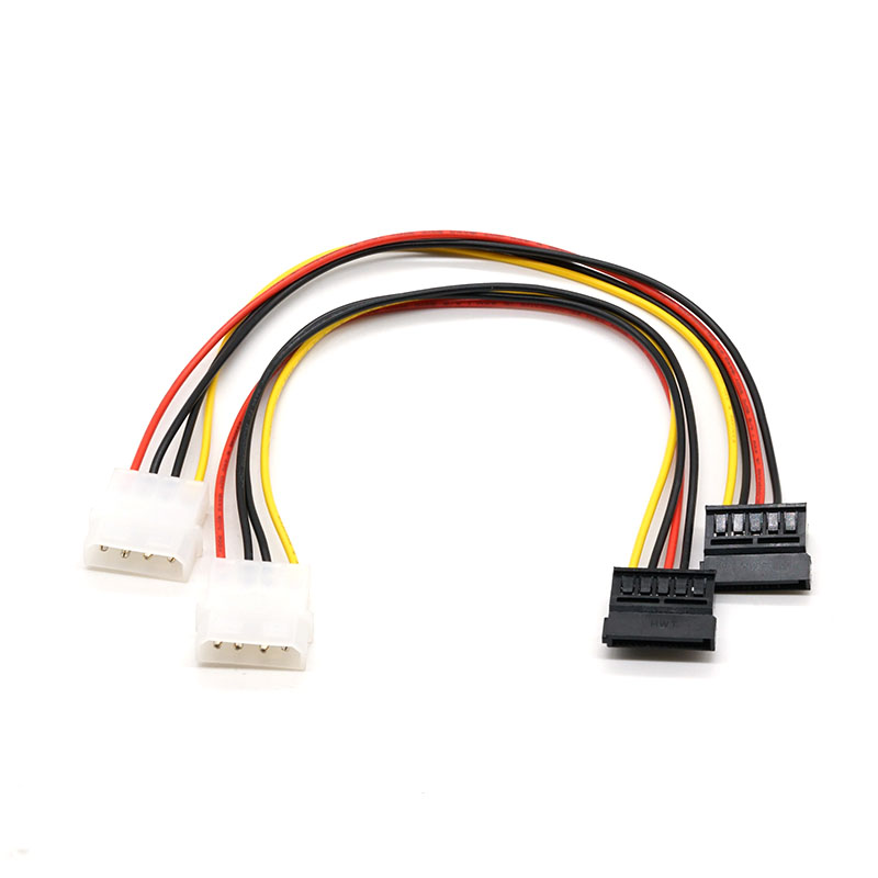 Molex 5.08 Kabel Kompüter Sərt Disk Kabeli 18AWG 500mm